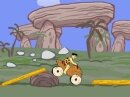 Gra online The Flintstones Trail - Jaskiniowcy Na Motorach z kategorii Zręcznościow