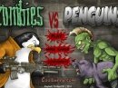 Gra online Zombies Vs Penguins - Zombi Kontra Pingwiny z kategorii Logiczne