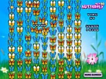 Gra online Clix 60 Butterfly - Kolorowe Motylki z kategorii Logiczne