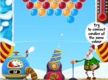 Gra online Frozen Candy - Kolorowe Bąbelki z kategorii Strzelanki