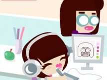 Gra online Office Slacking 3 - Pomóż Sarze W Pracy 3 z kategorii Dla dziewczy