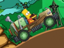 Podobne gry do Bart Kart - Bart W Samochodzie
