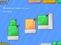 Gra online Blockoomz! - Wysadzaj Kolorowe Bloki z kategorii Logiczne