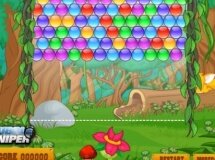 Gra online Jungle Bubble - Kolorowe Kulki z kategorii Zręcznościow