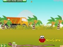 Gra online Animal Truck - Auto Ze Zwierzakami z kategorii Zręcznościow