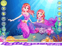 Podobne gry do Pretty Little Mermaid And Her Mom - Mała Syrenka I Jej Mama