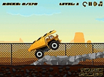 Gra online Mega Dump Truck - Mega Szalona Ciężarówka z kategorii Zręcznościow