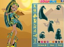 Podobne gry do Monster High Nefera De Nile Dress Up - Bogini Egiptu