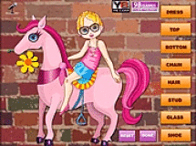 Podobne gry do Horse Rider Girl Dress Up - Dziewczynka Na Koniu