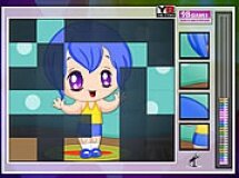 Gra online Manga Girl Tiles Game - Dziewczyna Z Mangi z kategorii Dla dzieci