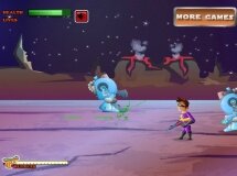 Gra online Space Kid - Kosmiczny Dzieciak z kategorii Strzelanki