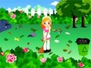 Gra online Clear Up The Garden - Sprzątanie Ogrodu z kategorii Dla dziewczy