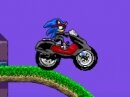 Gra online Sonic Ninja Motobike - Sonic Na Motorze z kategorii Zręcznościow