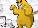 Gra online Bear Color - Pokoloruj Niedźwiedzia z kategorii Kolorowank